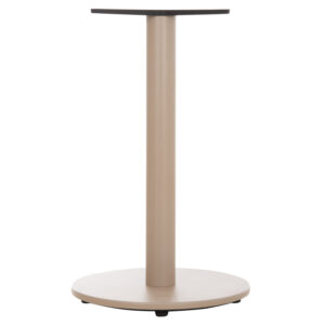 ΒΑΣΗ ΤΡΑΠΕΖΙΟΥ ΑΛΟΥΜΙΝΙΟΥ ΣΤΡΟΓΓΥΛΗ ΚΑΠΟΥΤΣΙΝΟ HM476.25 ΣΤΑΥΡΟΣ 48Χ48εκ Φ45Χ72Υεκ.