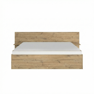 Anis κρεβάτι διπλό με αποθηκευτικούς χώρους 205x215x80εκ. ( για στρώμα 160x200εκ. ) Artisan Oak / Λευκό