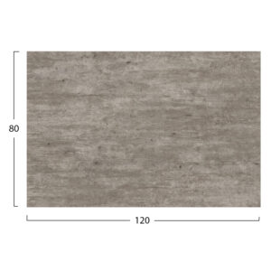 ΕΠΙΦΑΝΕΙΑ ΤΡΑΠΕΖΙΟΥ HPL ΟΡΘΟΓΩΝΙΑ HM5840.37 CONCRETE 120x80εκ.