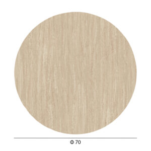 ΕΠΙΦΑΝΕΙΑ ΤΡΑΠΕΖΙΟΥ HPL ΣΤΡΟΓΓΥΛΗ HM5842.35 ΧΡΩΜΑ ΤΡΑΒΕΡΤΙΝΑΣ Φ70εκ.