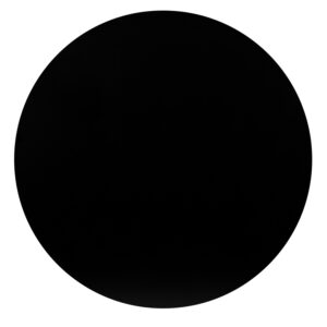 ΕΠΙΦΑΝΕΙΑ ΤΡΑΠΕΖΙΟΥ HPL ΣΤΡΟΓΓΥΛΗ HM6351.21 ΜΑΥΡΗ Φ120εκ.