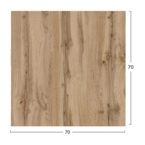 ΕΠΙΦΑΝΕΙΑ ΤΡΑΠΕΖΙΟΥ HPL ΤΕΤΡΑΓΩΝΗ HM5838.36 SONAMA OAK 70x70εκ.