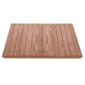 ΕΠΙΦΑΝΕΙΑ ΤΡΑΠΕΖΙΟΥ ΤΕΤΡΑΓΩΝΗ HM18136 ΞΥΛΟ TEAK--ΦΥΣΙΚΟ 70x70x4(πάχος)εκ.