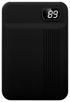 Φορτιστής Μπαταριά Power Bank 10000mAh με οθόνη και δύο Θύρες USB Χρώμα Μαύρο 8850