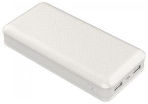 Φορτιστής Μπαταριά Power Bank 20000mAh με  δύο Θύρες USB Χρώμα Λευκό 8189