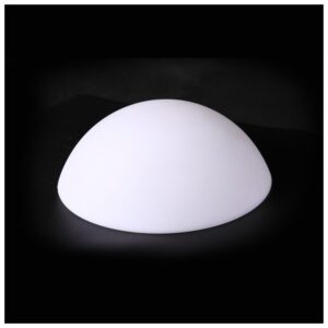 Φωτιστικό LED μπαταρίας V-TAC Εξωτερικού χώρου Μισή Σφαίρα 6W RGB D500mm Επαναφορτιζόμενο 40221