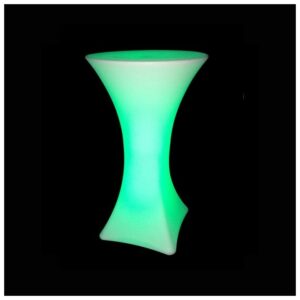 Φωτιστικό LED μπαταρίας V-TAC Εξωτερικού χώρου Τραπεζάκι Bar 1W RGB Φ600x1100 Επαναφορτιζόμενο