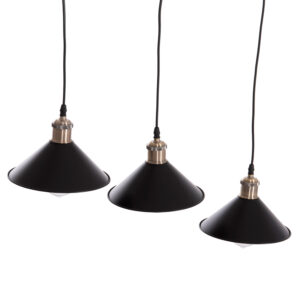 ΦΩΤΙΣΤΙΚΟ ΟΡΟΦΗΣ 3ΦΩΤΟ BELL HM7533.11 ΜΑΥΡΟ ΜΕΤΑΛΛΟ-ΧΑΛΚΙΝΟ ΝΤΟΥΙ Φ21,5x128Υεκ.