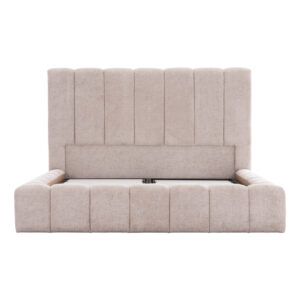 ΚΡΕΒΑΤΙ REMO ΜΕ ΑΠΟΘΗΚΕΥΤΙΚΟ ΧΩΡΟ HM719.10 ΥΦΑΣΜΑ TEDDY ΜΠΕΖ-ΓΙΑ ΣΤΡΩΜΑ 160x200εκ