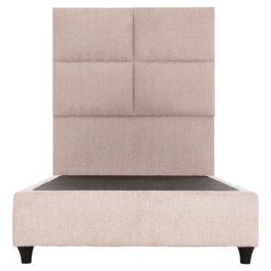 ΚΡΕΒΑΤΙ ΜΟΝΟ MILO HM652.32 ΜΠΕΖ TEDDY ΥΦΑΣΜΑ ΓΙΑ ΣΤΡΩΜΑ 90x200εκ