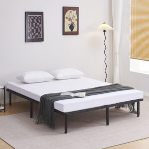 ΚΡΕΒΑΤΙ-ΥΠΟΣΤΡΩΜΑ ΔΙΠΛΟ MARKY HM694.01 ΜΕΤΑΛΛΙΚΟ ΜΑΥΡΟ ΓΙΑ ΣΤΡΩΜΑ 200x160εκ