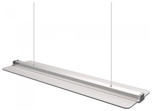 LED Φωτιστικό Πάνελ Κρεμαστό Διάφανο 120cm x 30cm 40W Φώς Ημέρας 4000Κ 6458