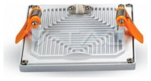 LED mini Πάνελ V-TAC 22W Μικρό Πλαίσιο Τετράγωνο Θερμό Λευκό 4949