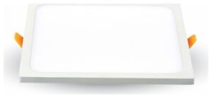 LED mini Πάνελ V-TAC 22W Μικρό Πλαίσιο Τετράγωνο Θερμό Λευκό 4949