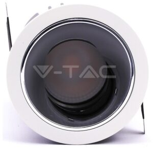 LED V-TAC Φωτιστικό COB ρυθμιζόμενο 10W CRI>95 Στρογγυλό Φως Ημέρας 1482