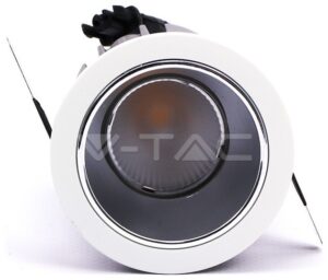 LED V-TAC Φωτιστικό COB ρυθμιζόμενο 6W CRI>95 Στρογγυλό Θερμό Λευκό 1479