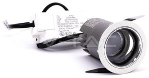 LED V-TAC Φωτιστικό COB ρυθμιζόμενο 6W CRI>95 Στρογγυλό Θερμό Λευκό 1479