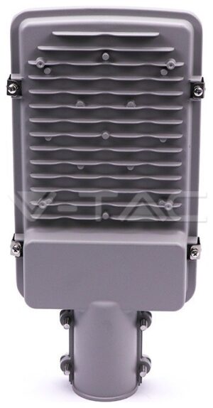 LED V-TAC Φωτιστικό Δρόμου SMD 30W SAMSUNG CHIP A++ Σώμα Γκρί 5 Χρόνια Εγγύηση Φως Ημέρας