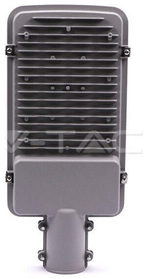 LED V-TAC Φωτιστικό Δρόμου SMD 50W SAMSUNG CHIP A++ Σώμα Γκρί 5 Χρόνια Εγγύηση Φως Ημέρας