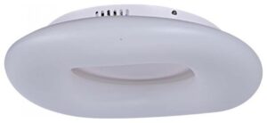 LED V-TAC Φωτιστικό Οροφής 32W Στρογγυλό Λευκό Εξωτερικό Με Αλλαγή Χρώματος Φωτισμού Ντιμαριζόμενο D:460