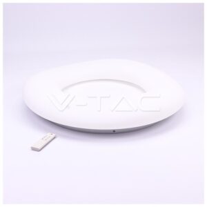 LED V-TAC Φωτιστικό Οροφής 22W Στρογγυλό Λευκό Εξωτερικό Με Αλλαγή Χρώματος Φωτισμού Ντιμαριζόμενο D:300