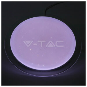 LED V-TAC Φωτιστικό Οροφής Designer 65W Στρογγυλό Dimmable και αλλαγή απόχρωσης με χειριστήριο 1473