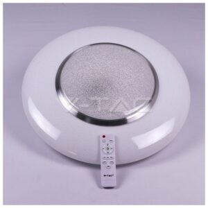 LED V-TAC Φωτιστικό Οροφής Εξωτερικό Design Καπέλο 65W Στρογγυλό Dimmable και αλλαγή απόχρωσης με χειριστήριο 1462