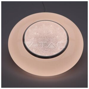 LED V-TAC Φωτιστικό Οροφής Εξωτερικό Design Καπέλο 65W Στρογγυλό Dimmable και αλλαγή απόχρωσης με χειριστήριο 1462