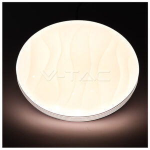 LED V-TAC Φωτιστικό Οροφής Εξωτερικό Designer 40W Στρογγυλό Dimmable και αλλαγή απόχρωσης με χειριστήριο 1460