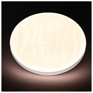 LED V-TAC Φωτιστικό Οροφής Εξωτερικό Designer 65W Στρογγυλό Dimmable και αλλαγή απόχρωσης με χειριστήριο 1461