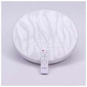 LED V-TAC Φωτιστικό Οροφής Εξωτερικό Designer 40W Στρογγυλό Dimmable και αλλαγή απόχρωσης με χειριστήριο 1460