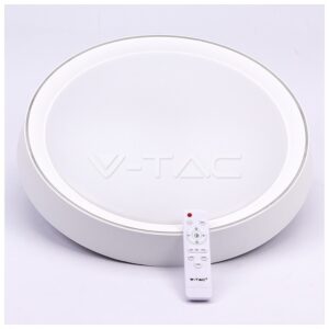 LED V-TAC Φωτιστικό Οροφής Εξωτερικό Designer 65W Στρογγυλό Dimmable και αλλαγή απόχρωσης με χειριστήριο 1475