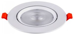 LED V-TAC Φωτιστικό Σποτ Κινούμενο 30W Στρογγυλό SAMSUNG Chip Θερμό Λευκό 845