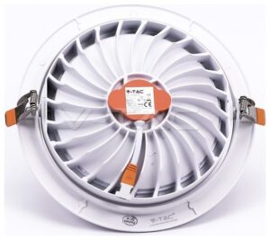 LED V-TAC Φωτιστικό Σποτ Κινούμενο 30W Στρογγυλό SAMSUNG Chip Θερμό Λευκό 845