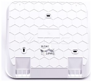 LED V-TAC Ηλιακό Φωτιζόμενο Επιτοίχιο Πάνελ Διεύθυνσης 0,1W SAMSUNG CHIP Γκρι Θερμό Λευκό 786