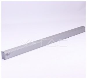 LED V-TAC Κρεμαστό Γραμμικό Φωτιστικό 40W SAMSUNG Chip Ασημί 1200x50mm Φως Ημέρας