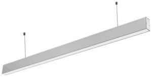 LED V-TAC Κρεμαστό Γραμμικό Φωτιστικό 40W  SAMSUNG Chip Ασημί Φως Ημέρας 0375