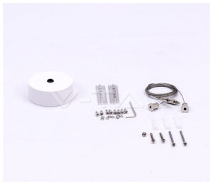 LED V-TAC Κρεμαστό Γραμμικό Φωτιστικό 60W Διπλό SAMSUNG Chip με Δυνατότητα Σύνδεσης Λευκό Φως Ημέρας 0608