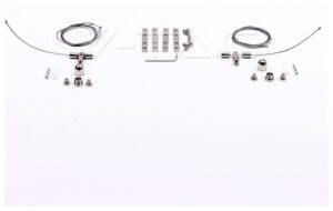 LED V-TAC Κρεμαστό Γραμμικό Φωτιστικό 60W Πάνω - Κάτω SAMSUNG Chip Λευκό Φως Ημέρας 0377