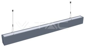 LED V-TAC Κρεμαστό Γραμμικό Φωτιστικό 60W Πάνω - Κάτω SAMSUNG Chip Μαύρο Φως Ημέρας