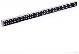 LED V-TAC Κρεμαστό Γραμμικό Φωτιστικό 60W SAMSUNG Chip Ασημί Φως Ημέρας