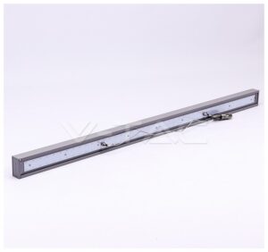 LED V-TAC Κρεμαστό Γραμμικό Φωτιστικό 60W SAMSUNG Chip Ασημί Φως Ημέρας