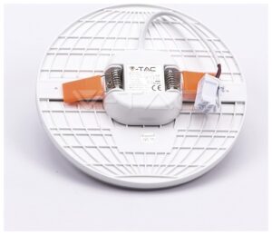 LED V-TAC Πάνελ mini 24W SAMSUNG Chip Στρογγυλό Ρυθμιζόμενο Ψυχρό Λευκό 741