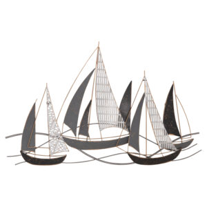 ΜΕΤΑΛΛΙΚΟ ΔΙΑΚΟΣΜΗΤΙΚΟ ΤΟΙΧΟΥ HM7160 ΑΝΘΡΑΚΙ ΛΕΥΚΟ ΧΡΥΣΟ 91x3x55Y εκ.