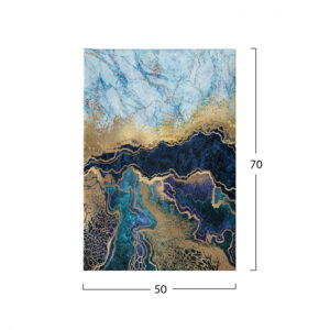 ΠΙΝΑΚΑΣ ΚΑΜΒΑΣ MARBLE EFFECT HM7196.02 50X3X70 εκ.