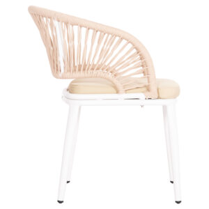 ΠΟΛΥΘΡΟΝΑ ΑΛΟΥΜΙΝΙΟΥ MAGNET HM6287.02 ΛΕΥΚΟ ΜΕ ΜΠΕΖ P.E.ΣΧΟΙΝΙ 59x61x81.5Υεκ