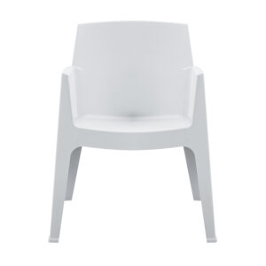 ΠΟΛΥΘΡΟΝΑ ΠΟΛΥΠΡΟΠΥΛΕΝΙΟΥ SLEEK HM6370.01 ΛΕΥΚΗ 68x63x82,5Υεκ.