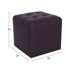 ΣΚΑΜΠΩ ΜΕ PU ΚΑΦΕ PUNK HM264.03 37x37x35εκ