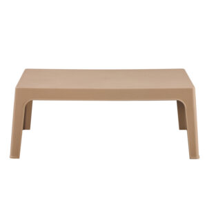 ΤΡΑΠΕΖΑΚΙ ΟΡΘΟΓΩΝΙΟ SLEEK HM6367.03 ΠΟΛΥΠΡΟΠΥΛΕΝΙΟ ΚΑΠΟΥΤΣΙΝΟ 105x64x40Υεκ.