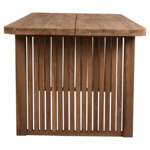 ΤΡΑΠΕΖΙ ΤΡΑΠΕΖΑΡΙΑΣ BONTANG HM9641 ΑΝΑΚΥΚΛΩΜΕΝΟ ΤΕΑΚ-ΦΥΣΙΚΟ ΡΟΥΣΤΙΚ 200x90x76Υεκ.